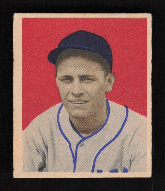 1949 Bowman #90 Gil Coan VG+, front