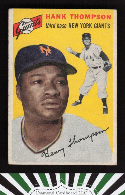 1954 Topps #64 Hank Thompson VG f, front