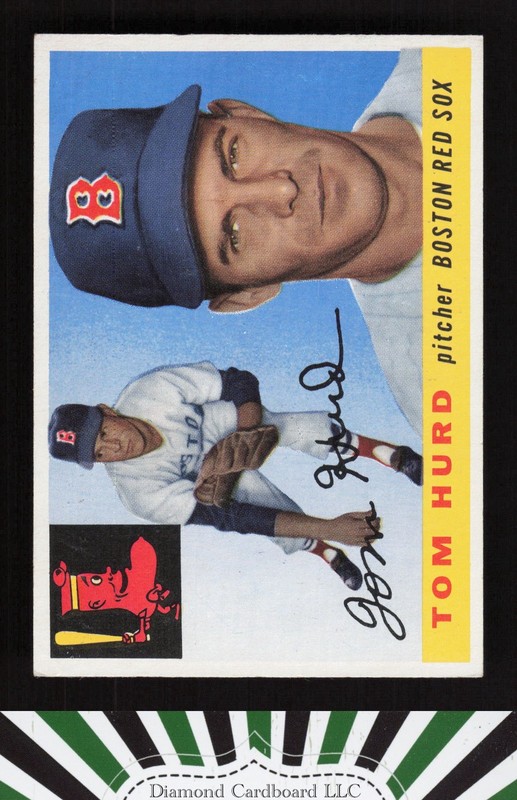 1955 Topps #116 Tom Hurd VGEX+ [CENTERED] e, front