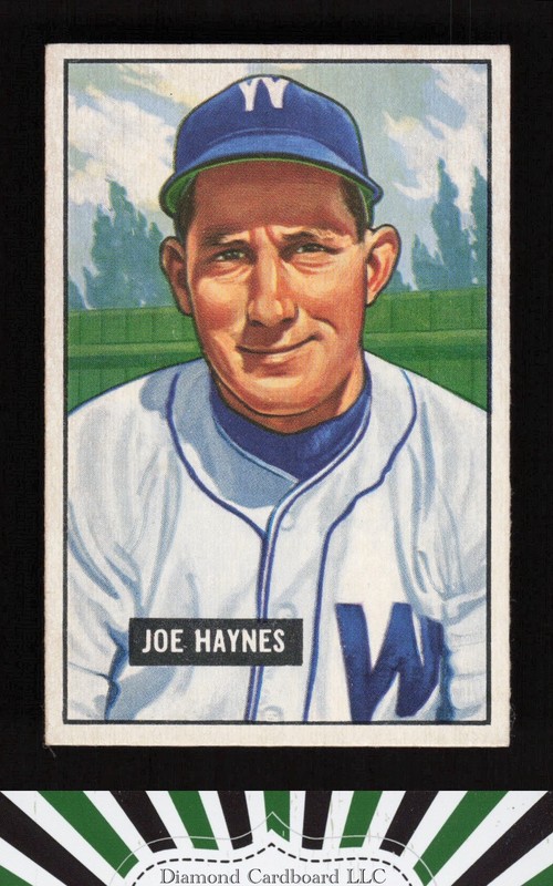 1951 Bowman #240 Joe Haynes VGEX+ [CENTERED], front