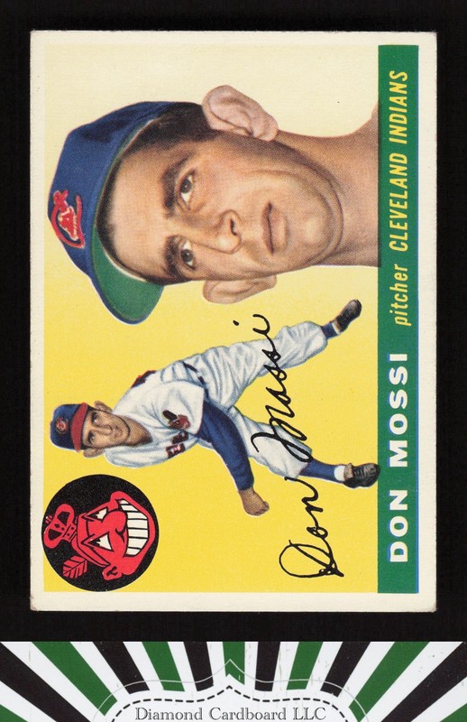 1955 Topps #85 Don Mossi EX [CENTERED] g, front