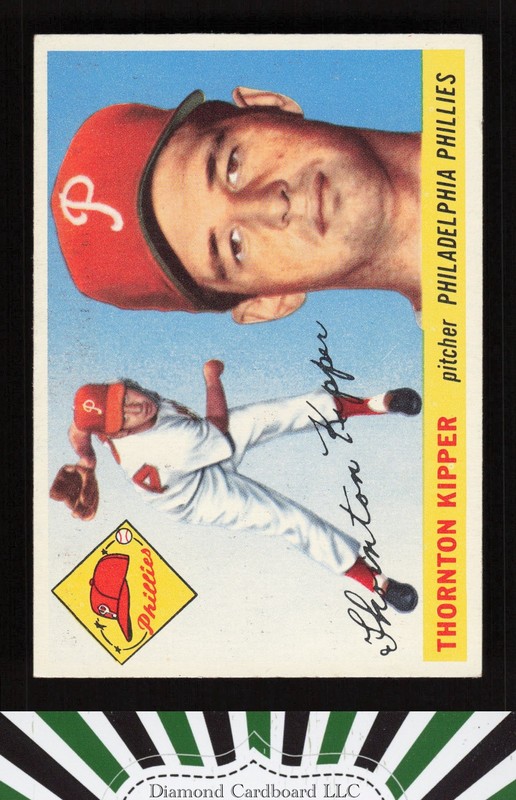 1955 Topps #62 Thornton Kipper VGEX [CENTERED] r, front