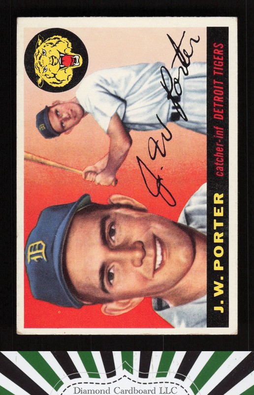 1955 Topps #49 J.W. Porter VGEX m, front