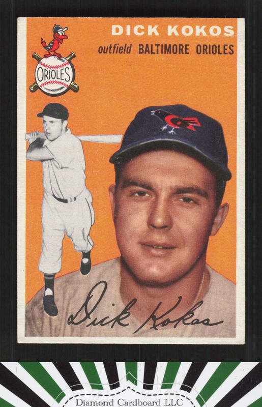 1954 Topps #106 Dick Kokos EX+ f, front