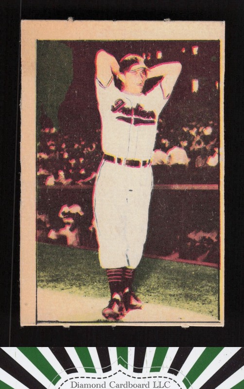 1952 Berk Ross Bob Lemon NM (OC), front