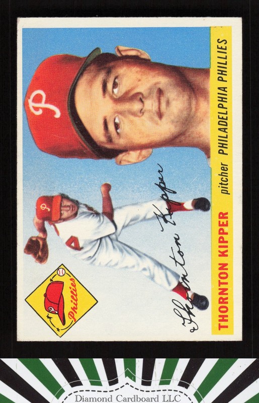 1955 Topps #62 Thornton Kipper VGEX o, front