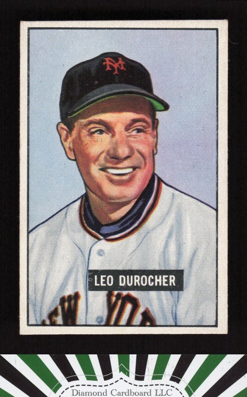 1951 Bowman #233 Leo Durocher EX+ [GREAT EYE APPEAL] a, front