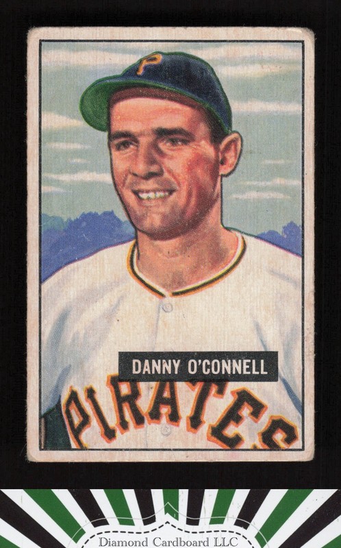 1951 Bowman #93 Danny O'Connell GD+, front