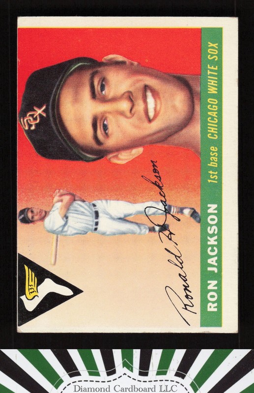 1955 Topps #66 Ron Jackson VGEX (MC) b, front