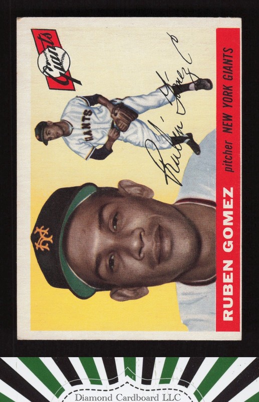 1955 Topps #71 Ruben Gomez VGEX k, front