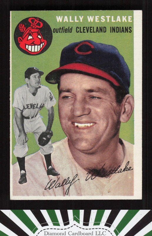 1954 Topps #92 Wally Westlake EX+ j, front