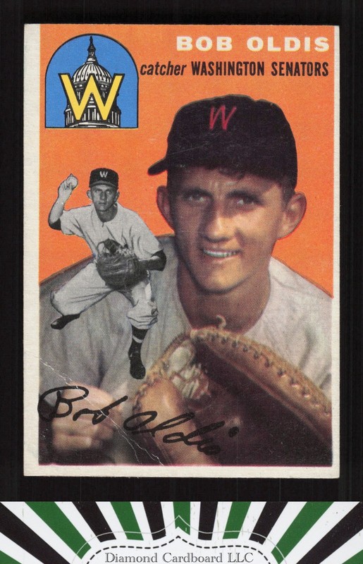 1954 Topps #91 Bob Oldis GD i, front