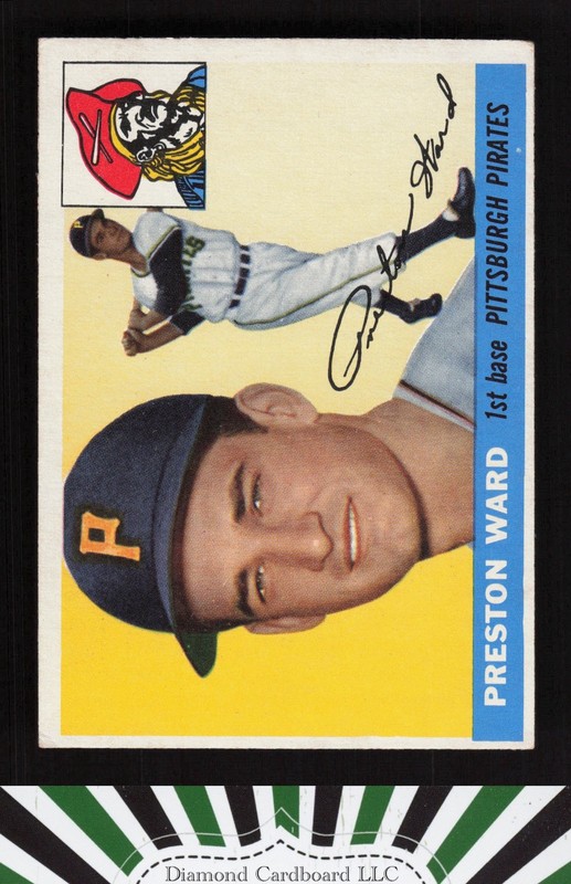 1955 Topps #95 Preston Ward VGEX n, front