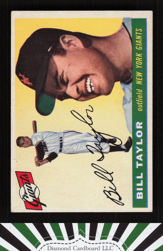 1955 Topps #53 Bill Taylor VG j, front