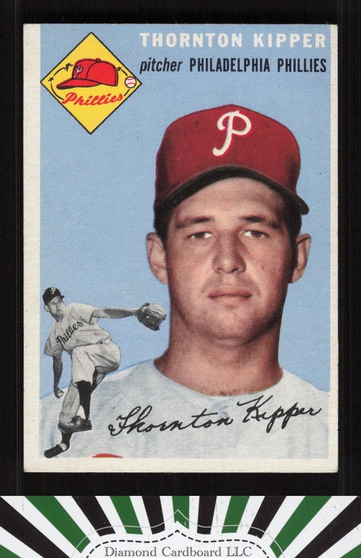 1954 Topps #108 Thornton Kipper VGEX+ j, front
