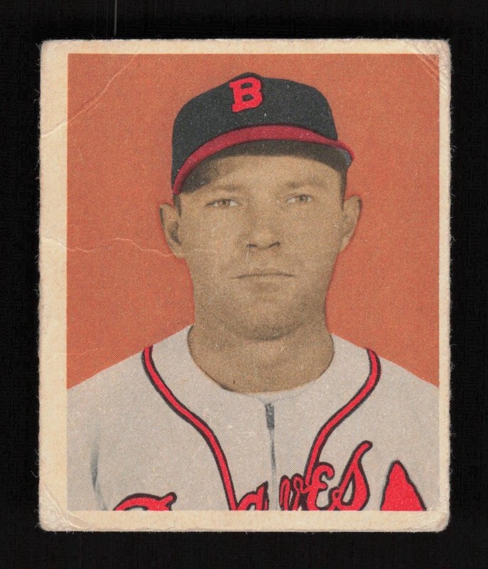 1949 Bowman #88a Bill Salkeld No Name GD, front