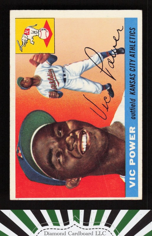 1955 Topps #30 Vic Power VG n, front