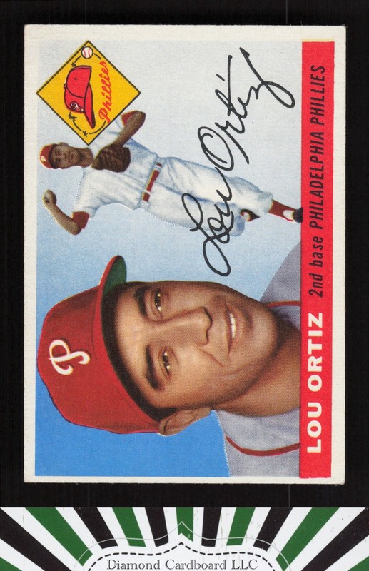 1955 Topps #114 Lou Ortiz VGEX+ g, front