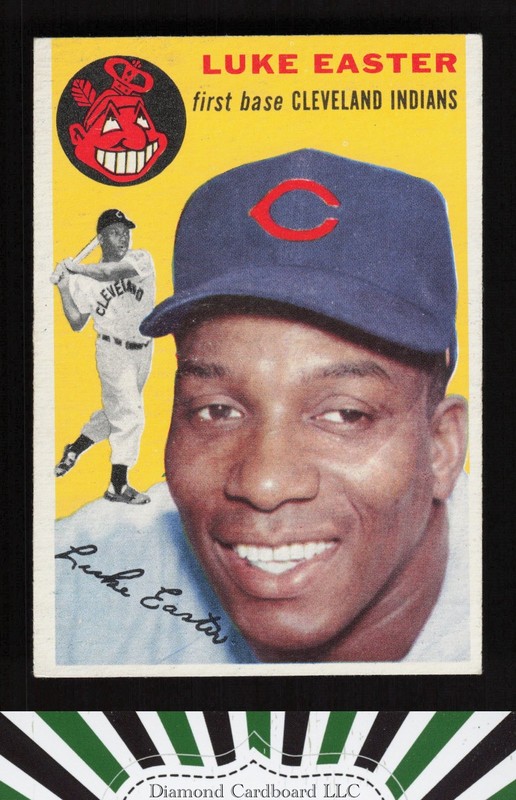 1954 Topps #23 Luke Easter EX+ b, front