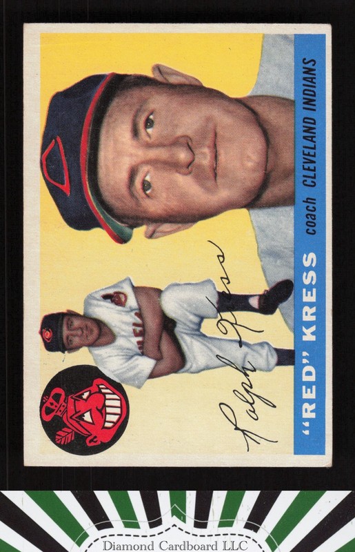 1955 Topps #151 Red Kress VGEX e, front
