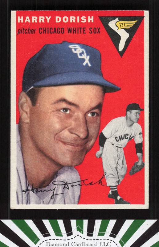 1954 Topps #110 Harry Dorish VG f, front