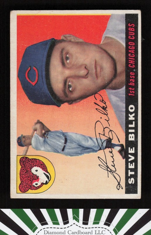 1955 Topps #93 Steve Bilko VG b, front