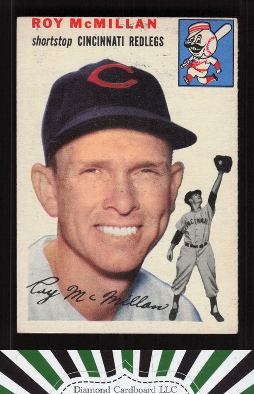 1954 Topps #120 Roy McMillan VGEX c, front