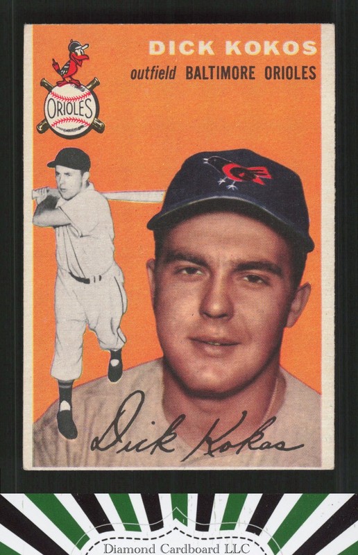 1954 Topps #106 Dick Kokos VGEX+ n, front