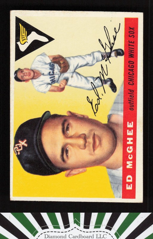 1955 Topps #32 Ed McGhee VG c, front