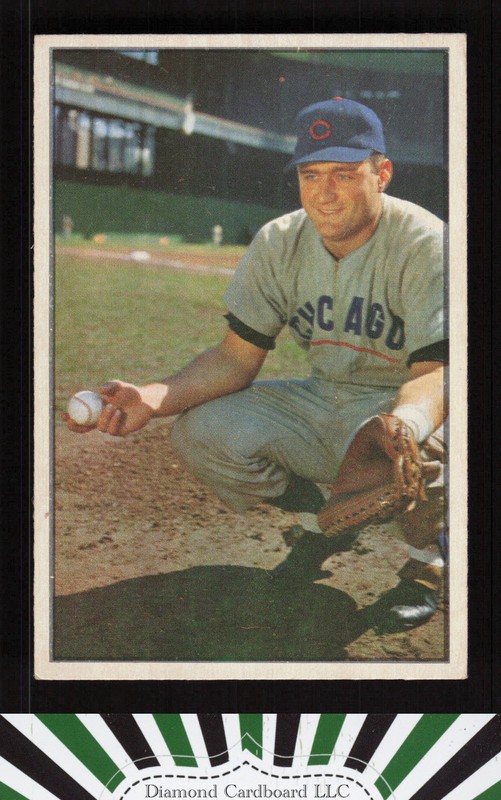 1953 Bowman Color #7 Harry Chiti EX [CENTERED] a, front