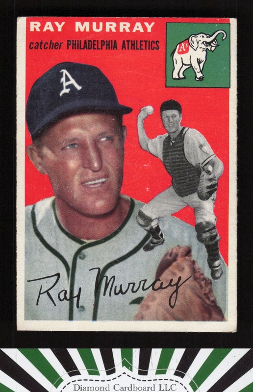 1954 Topps #49 Ray Murray VGEX h, front