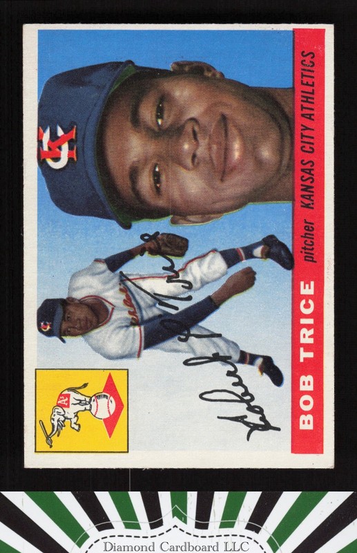 1955 Topps #132 Bob Trice VGEX i, front