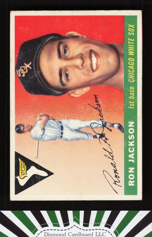 1955 Topps #66 Ron Jackson VG+ [DEAD CENTERED] c, front