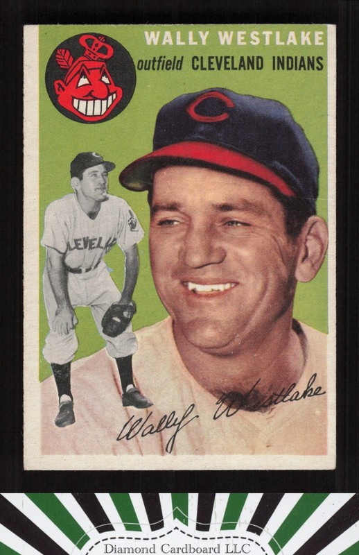 1954 Topps #92 Wally Westlake VG g, front