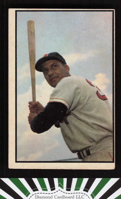 1953 Bowman Color #152 Clyde Vollmer VG a, front