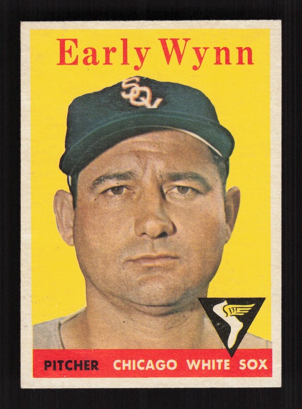1958 Topps #100 Early Wynn White Letters NM+ [CENTERED] m, front