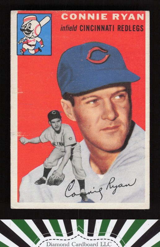 1954 Topps #136 Connie Ryan VG n, front