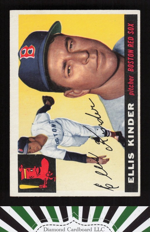 1955 Topps #115 Ellis Kinder EX h, front