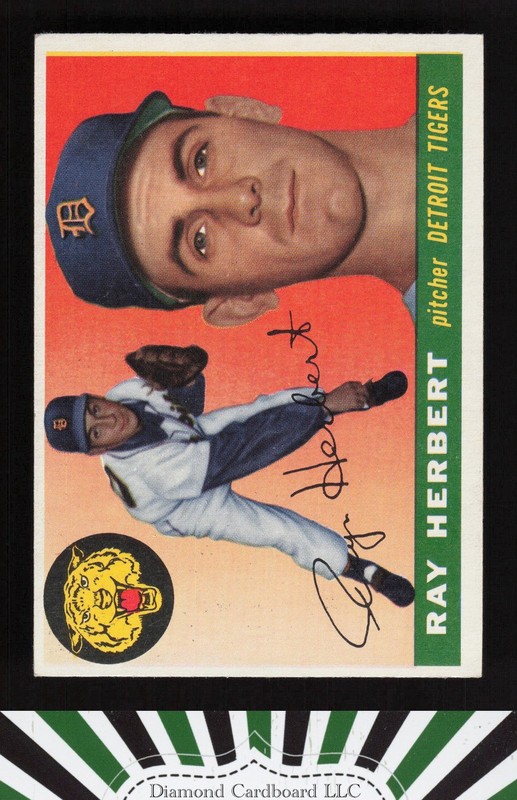 1955 Topps #138 Ray Herbert VG c, front