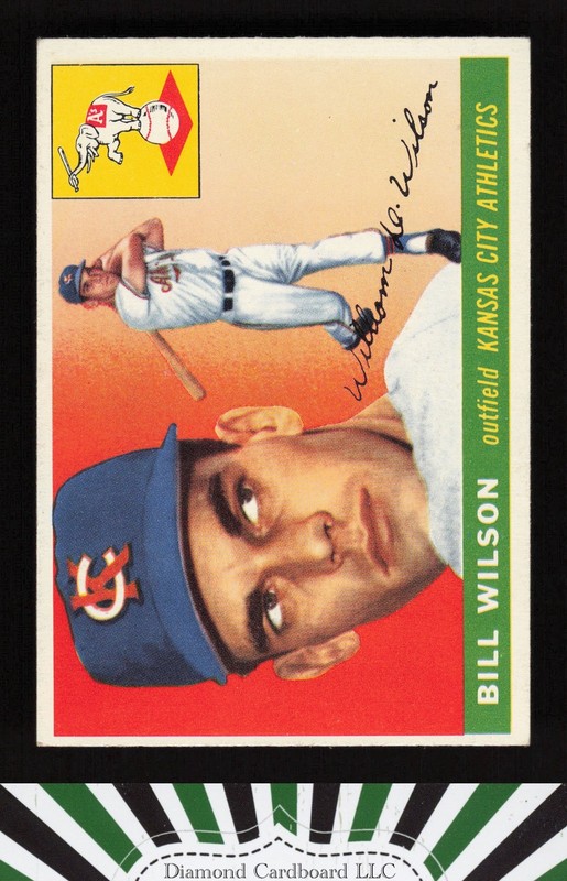 1955 Topps #86 Bill Wilson EX n, front