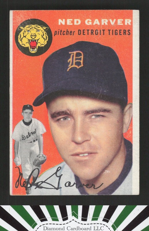 1954 Topps #44 Ned Garver VG (MC) j, front