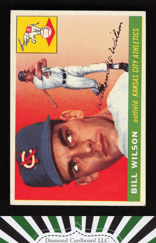 1955 Topps #86 Bill Wilson VGEX [NICELY CENTERED] m, front