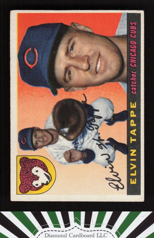 1955 Topps #129 Elvin Tappe VGEX d, front