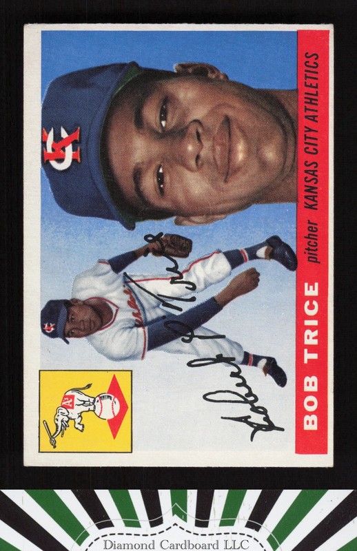 1955 Topps #132 Bob Trice VGEX+ l, front