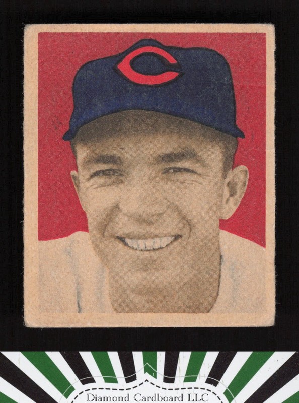 1949 Bowman #81 Virgil "Red" Stallcup GD+ a, front