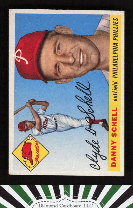 1955 Topps #79 Danny Schell EX+ n, front