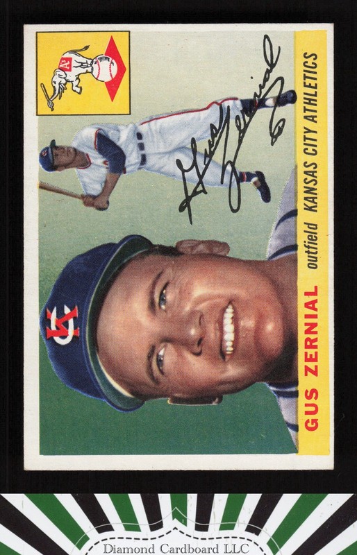 1955 Topps #110 Gus Zernial EXMT n, front