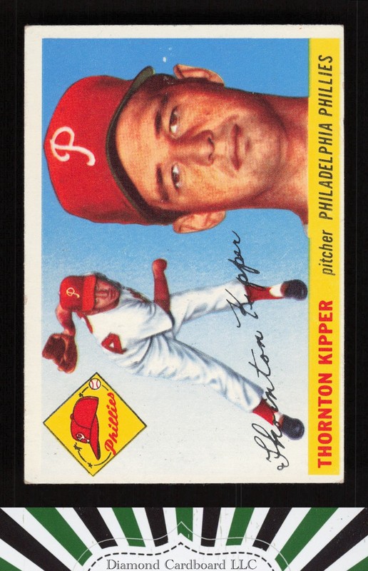1955 Topps #62 Thornton Kipper VG j, front