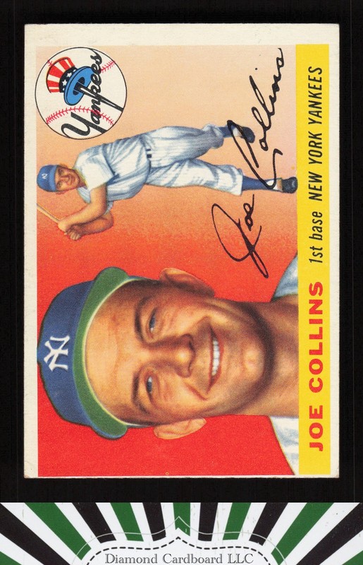 1955 Topps #63 Joe Collins VGEX (MC) e, front