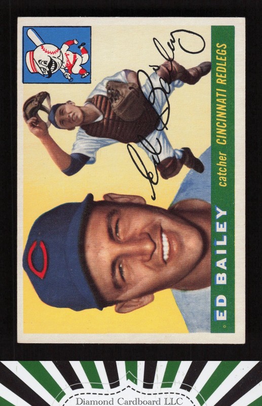 1955 Topps #69 Ed Bailey VGEX+ m, front